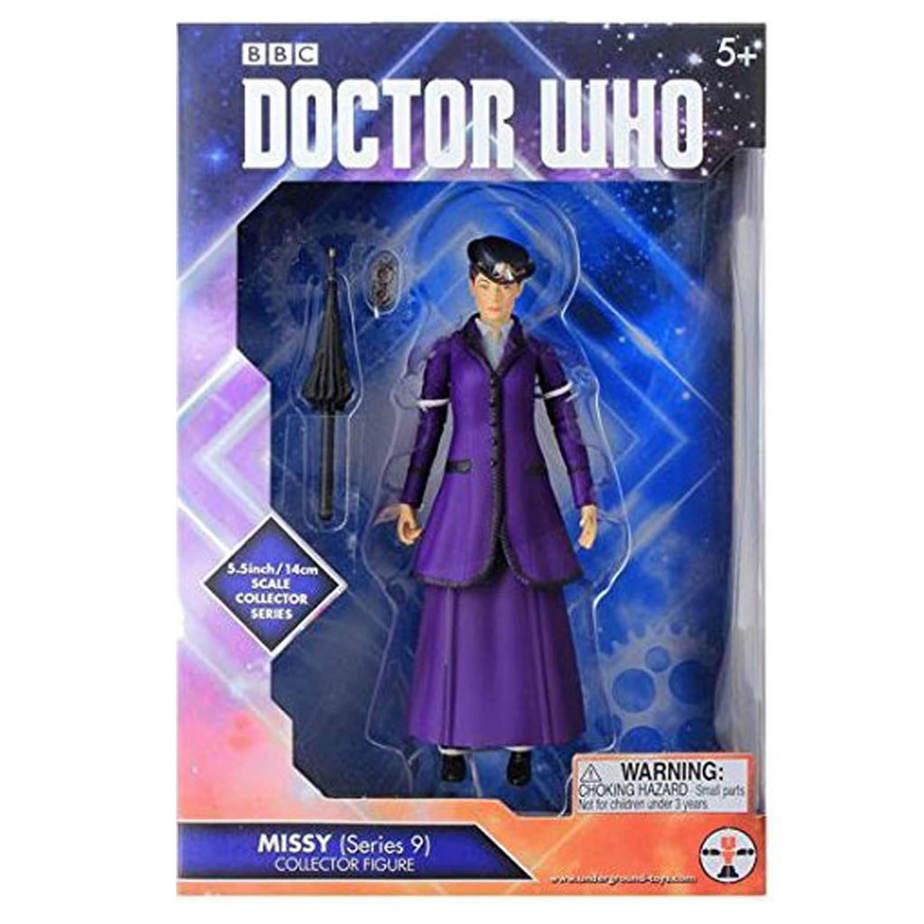 Doctor Who Series 9 Missy Bright Purple Outfit Action Figure