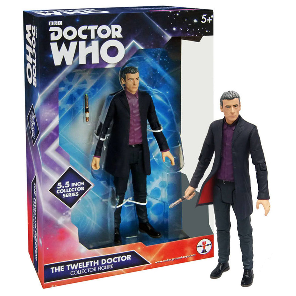 Doctor Who The 12th Doctor Purple Shirt Action Figure