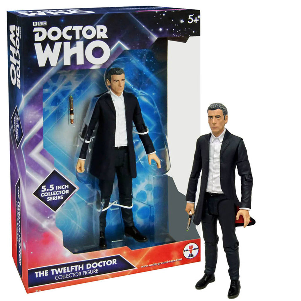 Doctor Who The 12th Doctor White Shirt Action Figure