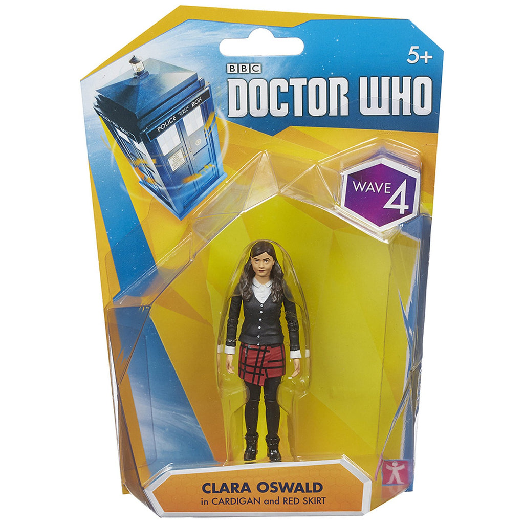 Doctor Who Wave 4 Clara Oswald In Cardigan Action Figure