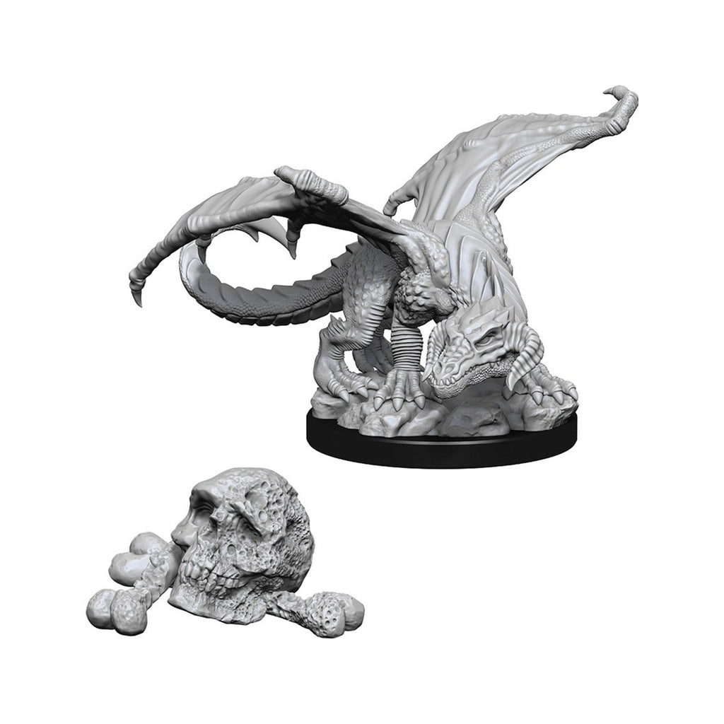 Dungeons and Dragons Black Dragon Wyrmling Nolzur's Miniatures