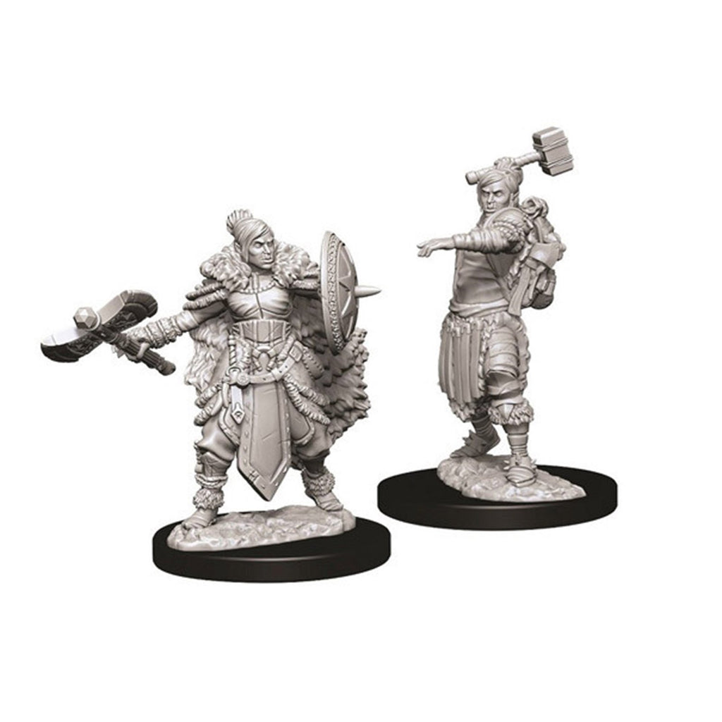 Dungeons And Dragons Female Half-Orc Barbarian Nolzur's Miniatures