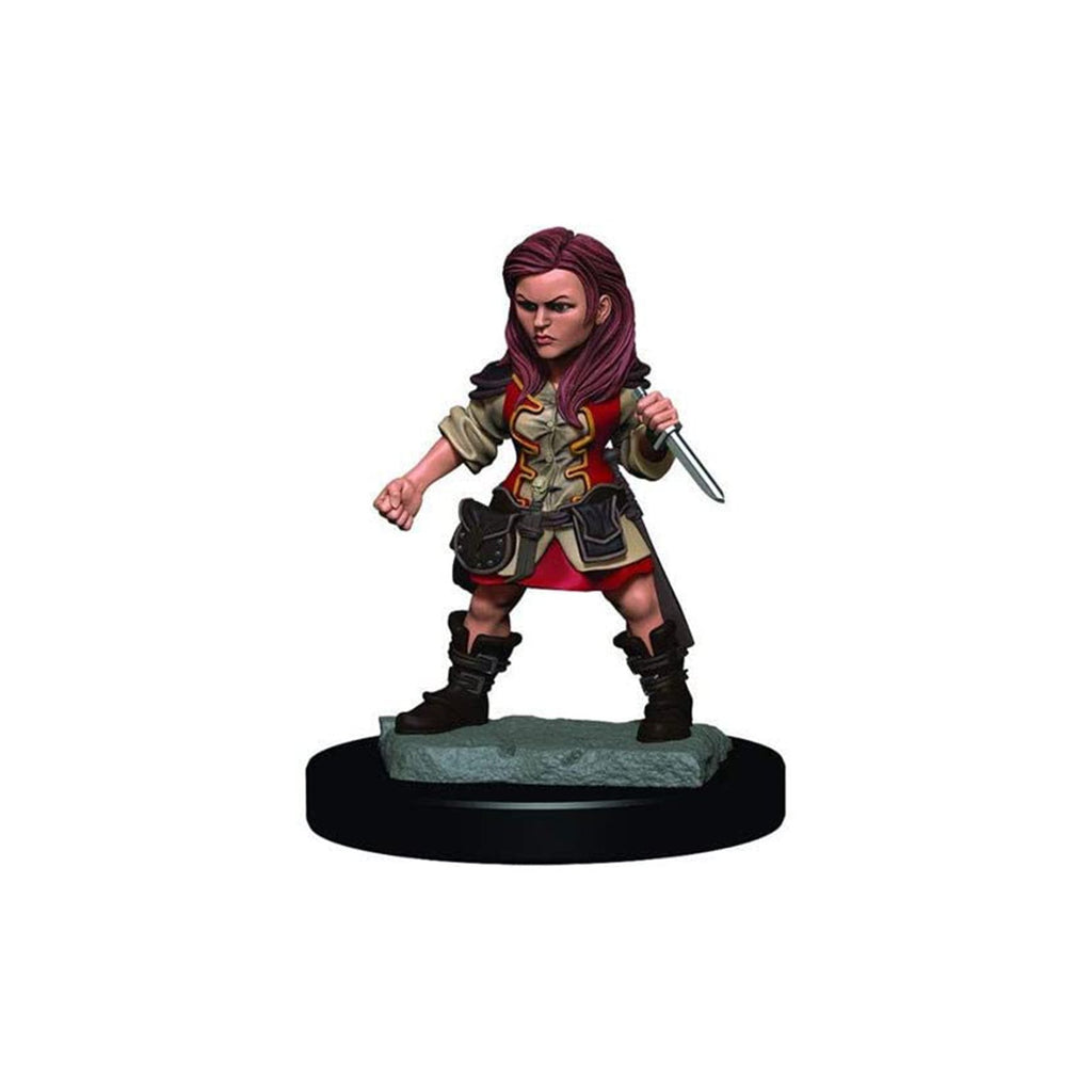 Dungeons and Dragons Female Halfling Rogue Painted Nolzur's Miniatures