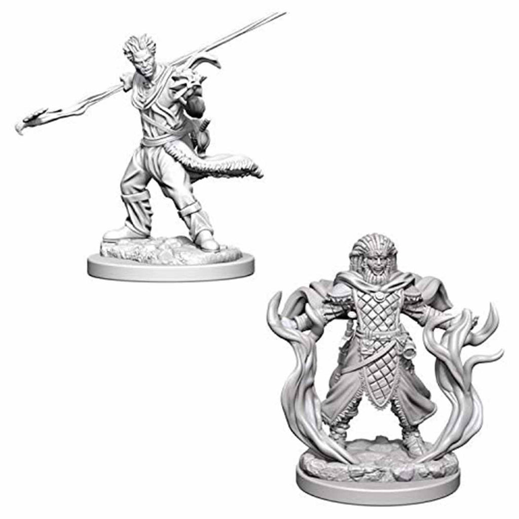 Dungeons And Dragons Nolzur's Human Druid Unpainted Figure Set