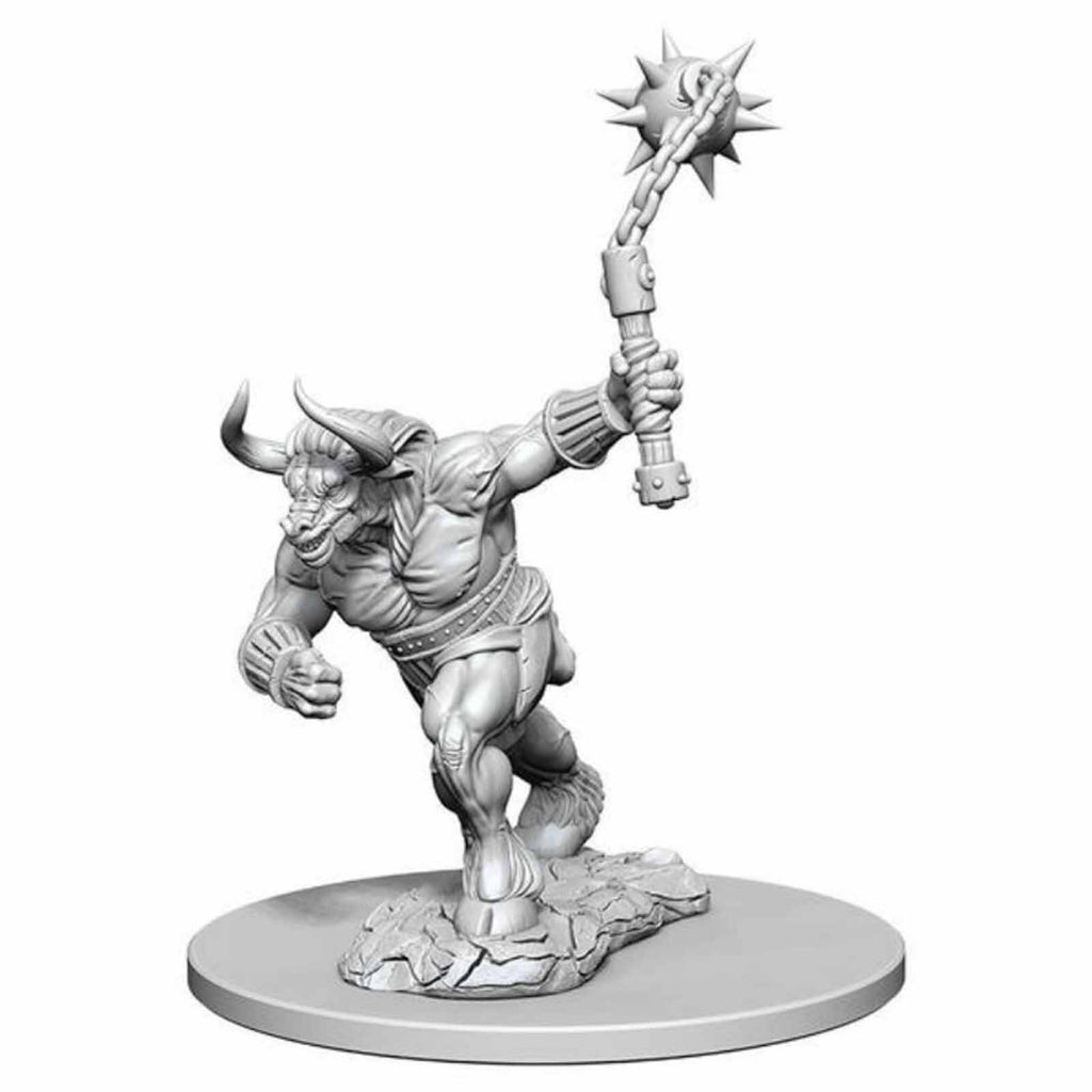 Dungeons And Dragons Nolzur's Minotaur Unpainted Figure Set