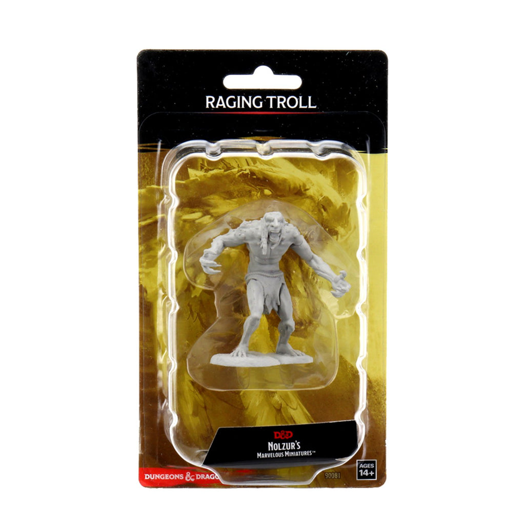 Dungeons and Dragons Raging Troll Nolzur's Marvelous Miniatures - Radar Toys