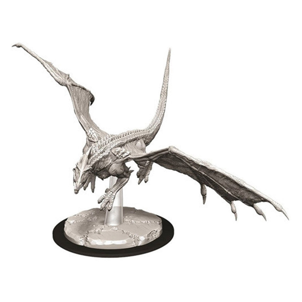 Dungeons and Dragons Young White Dragon Nolzur's Miniatures