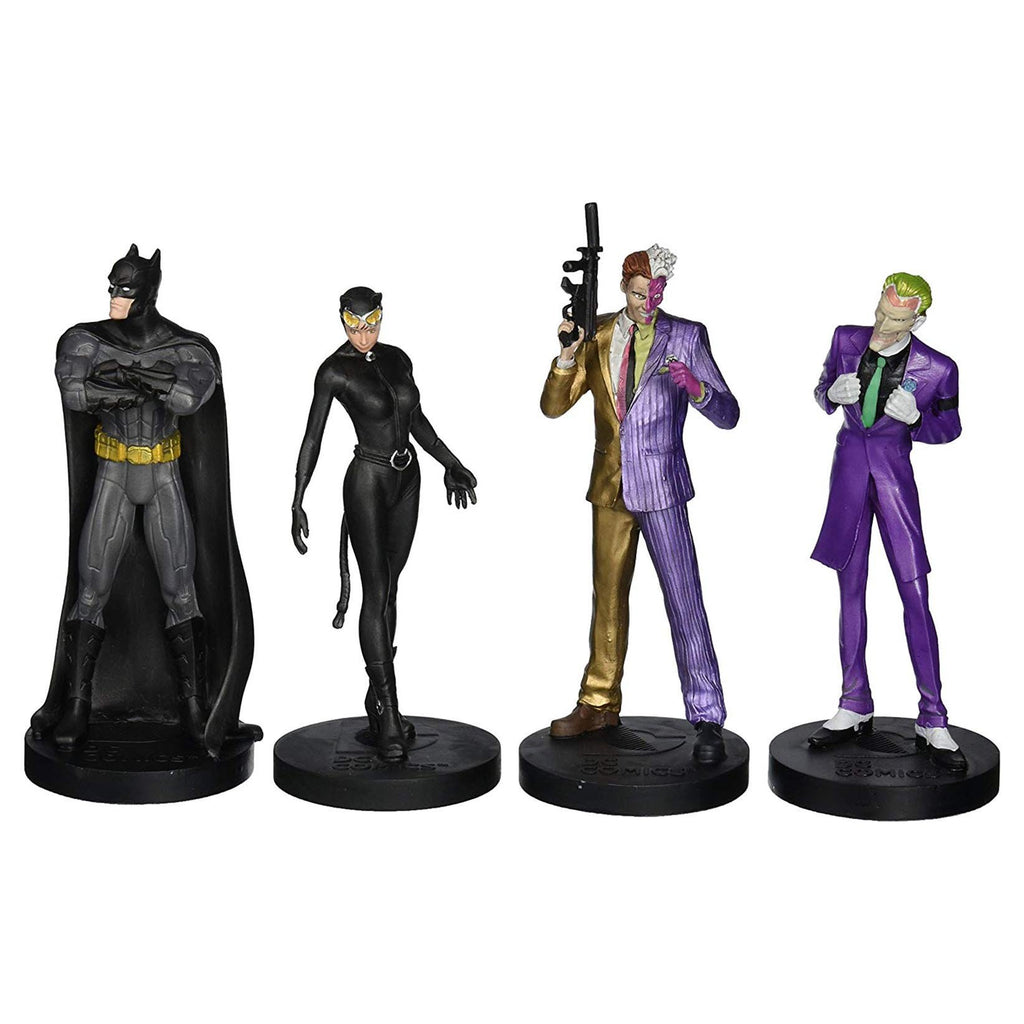 Eaglemoss Batman Masterpiece Collection 75th Anniversary 4 Figure Set