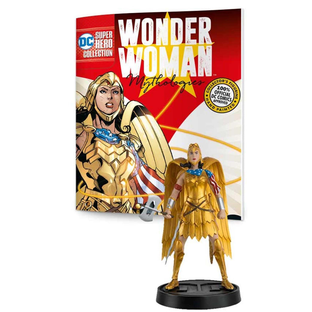 Eaglemoss DC Wonder Woman Mythology Gold Armour 5 Inch Figure