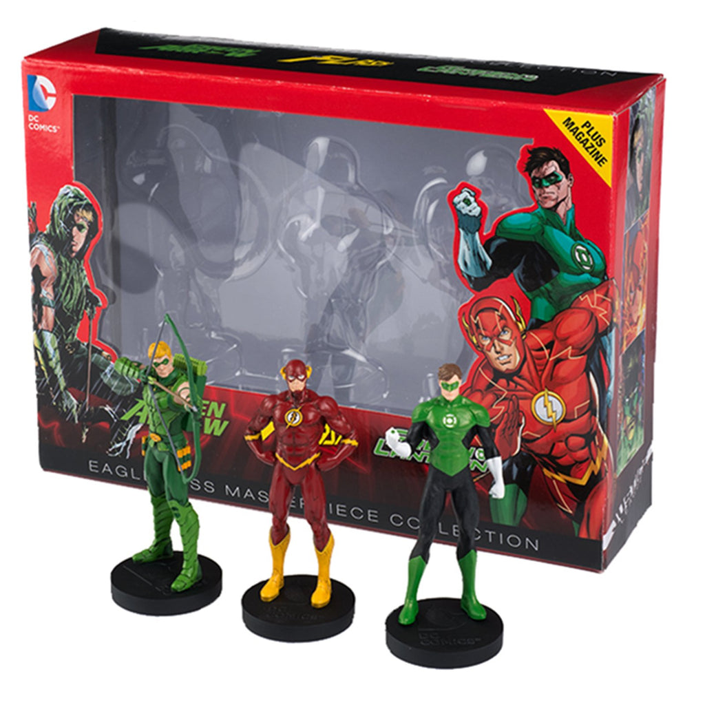 Eaglemoss Masterpiece Collection Justice League Red 3 Figure Set