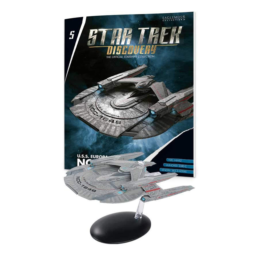 Eaglemoss Star Trek Discovery USS Europa NCC-1648 Replica Set