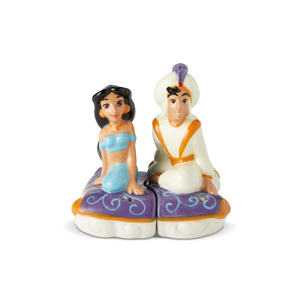 Enesco Disney Aladdin And Jasmine Salt And Pepper Shaker Set