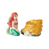 Enesco Disney Ariel On Rock Salt And Pepper Shaker Set - Radar Toys