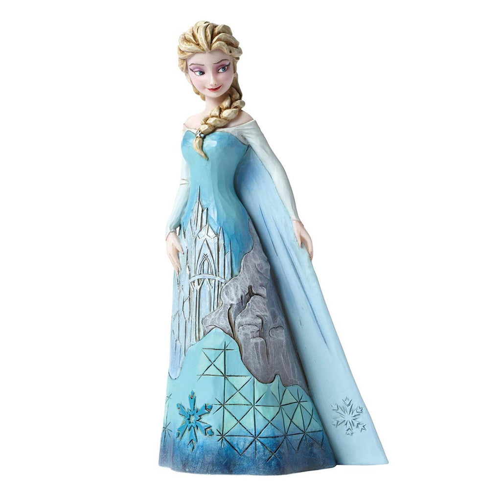 Enesco Disney Showcase Traditions Frozen Fortress Elsa Figure