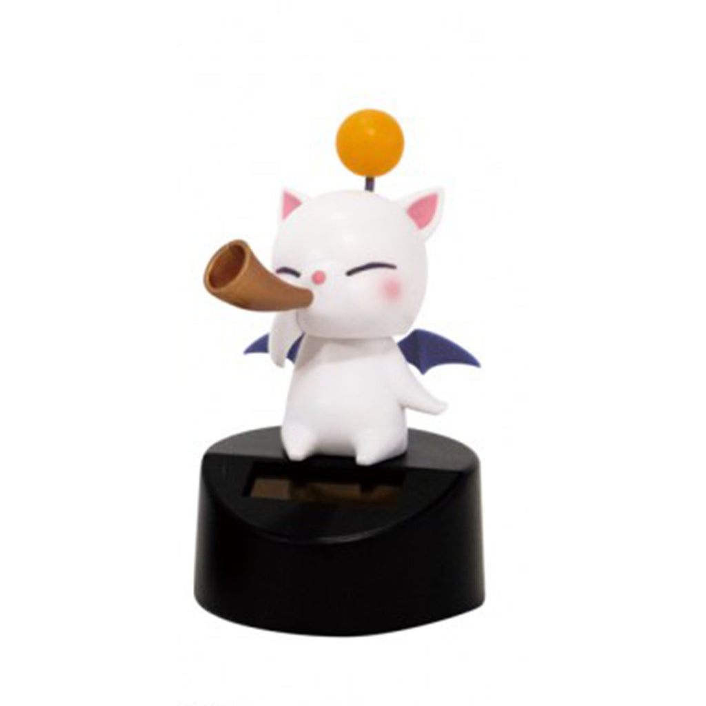 Final Fantasy XIV Moogle Music Band Curved Horn Mini Solar Figure