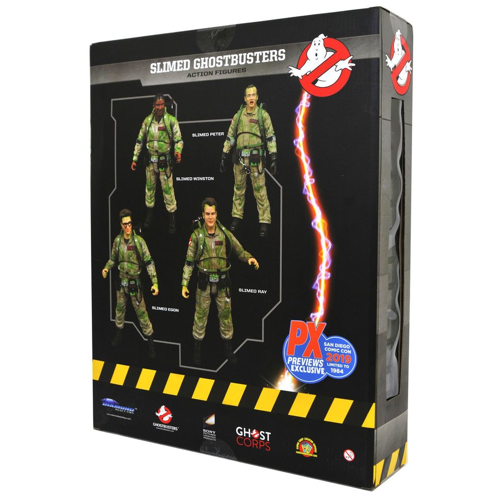 Ghostbusters SDCC PX Exclusive Slimed Action Figure Set