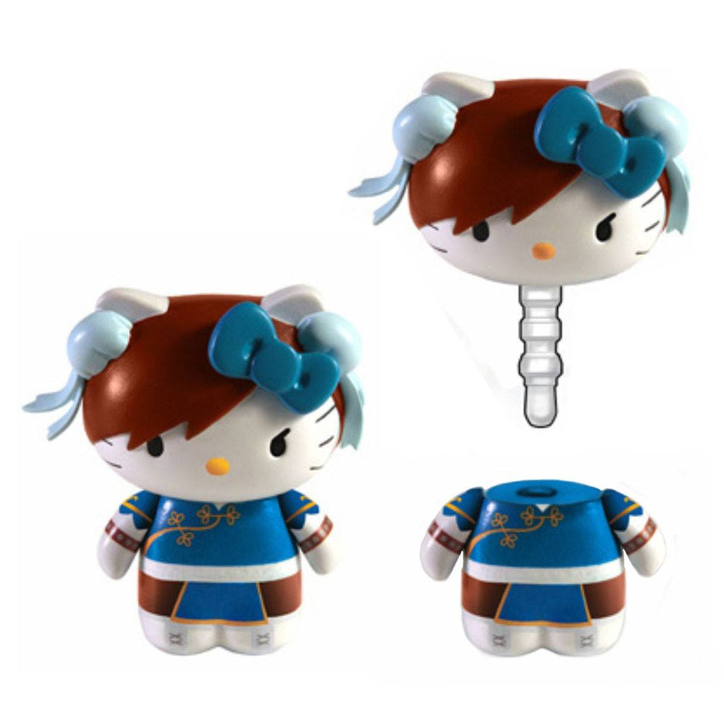 Hello Kitty Street Fighter Chun-Li Mobile Plug Charm Figure