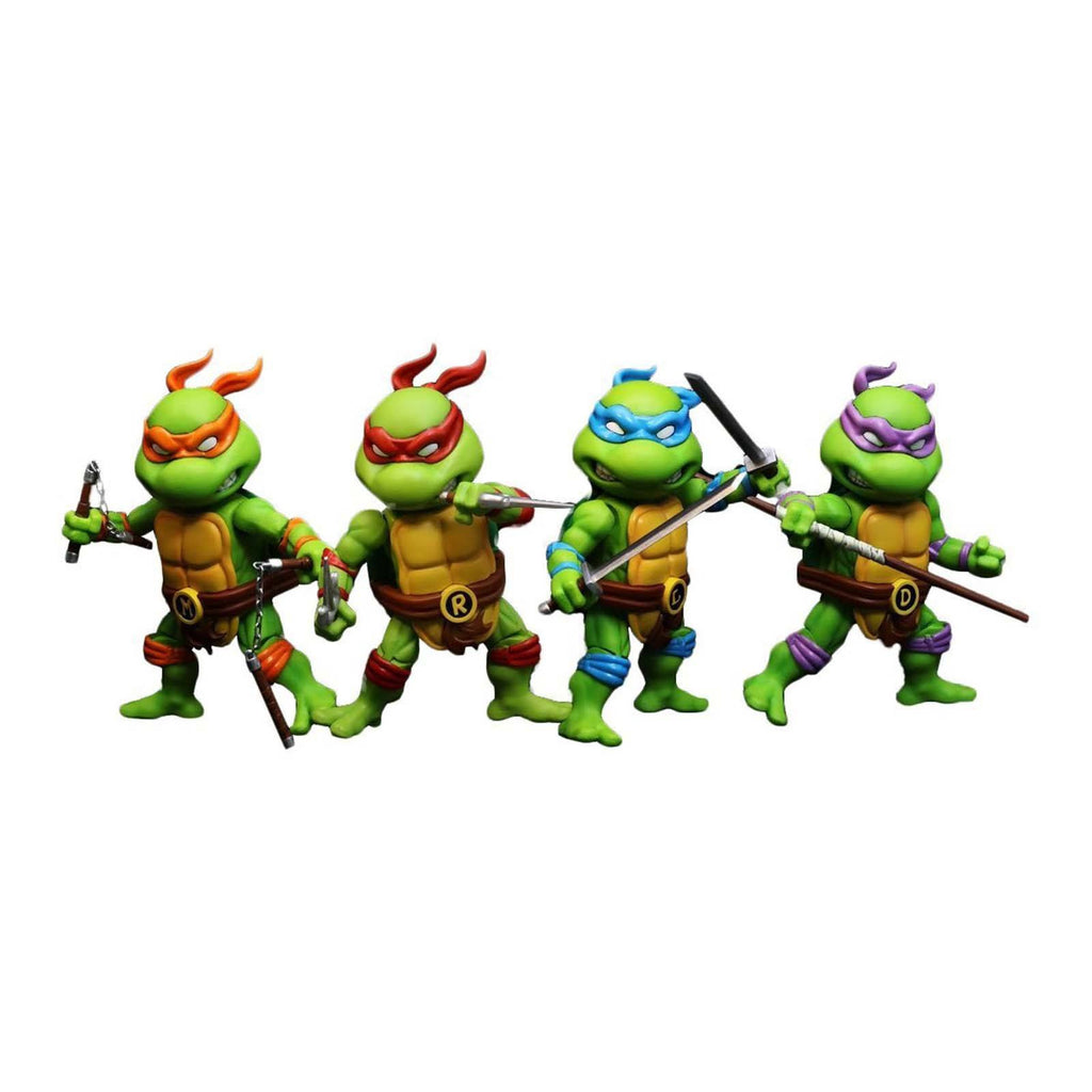 Herocross Teenage Mutant Ninja Turtles Mini Hybrid Metal Action Figure Set