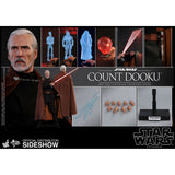 Hot Toys Star Wars Episode II Movie Masterpiece Count Dooku Action Figure - Radar Toys