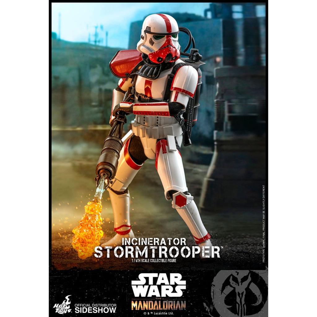 Hot Toys Star Wars Mandalorian Incinerator Stormtrooper 1:6 Scale Figure