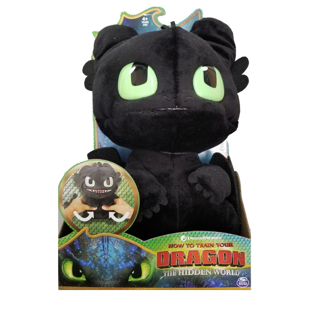 How To Train Your Dragon Hidden World Toothless Plush With Sounds