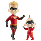 Incredibles 2 Dash And Jack Jack 4 Inch Action Figure - Radar Toys