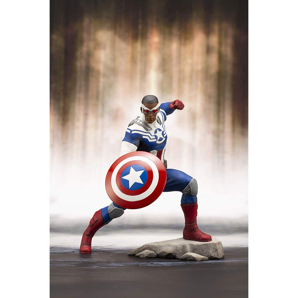 Kotobukiya Avengers Series Sam Wilson Captain America ArtFx Statue