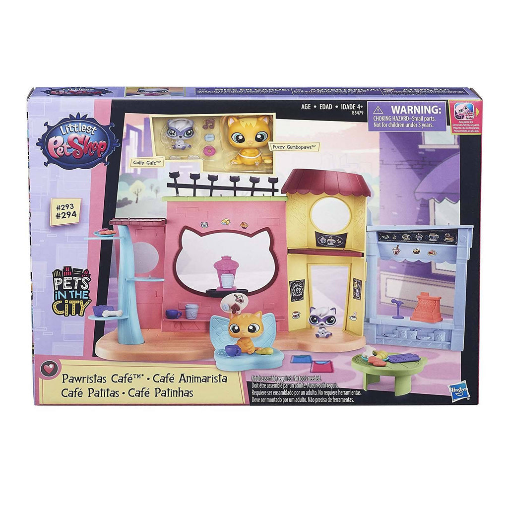 Littlest Pet Pets City Shop Pawristas Cafe Set
