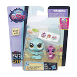 Littlest Pet Shop Pets City Coramina Reefton And Aya Waterly Figures - Radar Toys