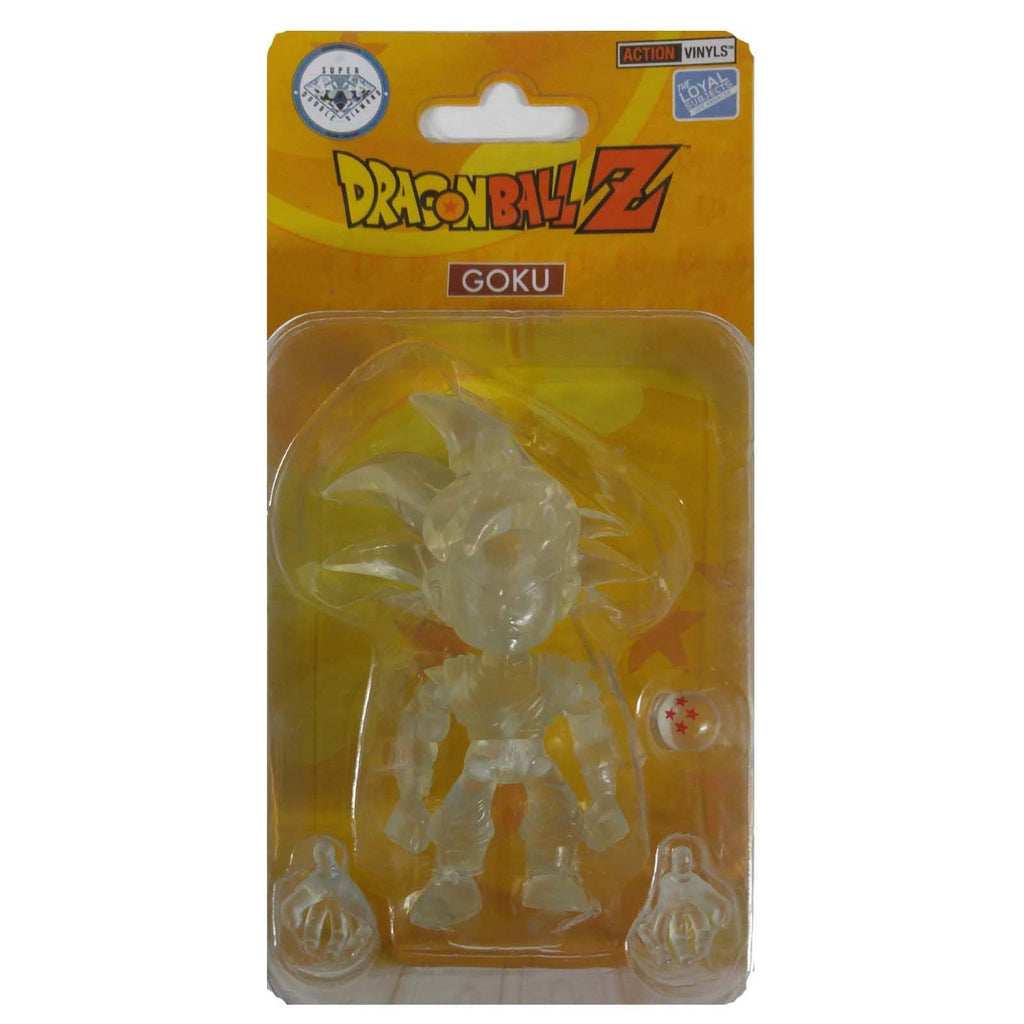 Loyal Subjects Dragon Ball Z Diamond Exclusive Goku Clear Figure