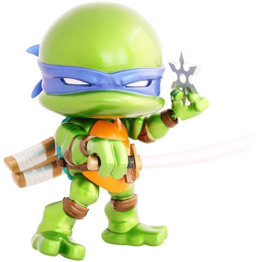 Loyal Subjects Teenage Mutant Ninja Turtles Jumbo Metallic Leonardo Action Figure
