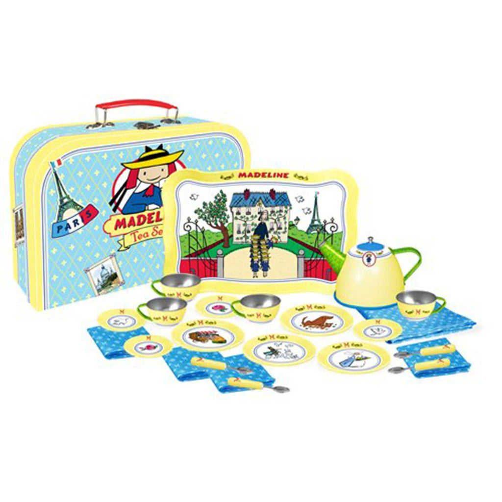 Madeline 24 Piece Tin Tea Set