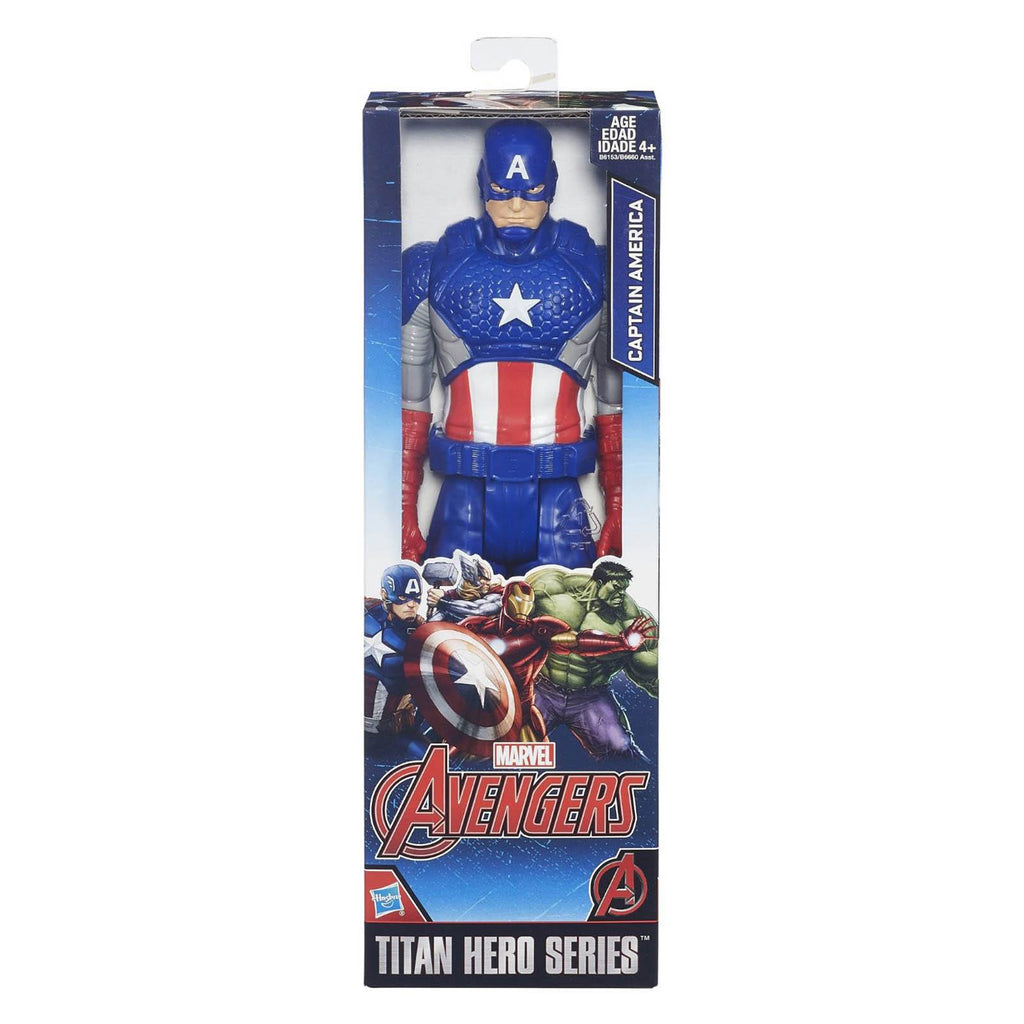 Marvel Avengers Titan Hero Series Captain America Action Figure
