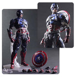 Marvel Universe Captain America Variant Play Arts Kai Action Figure - Radar Toys