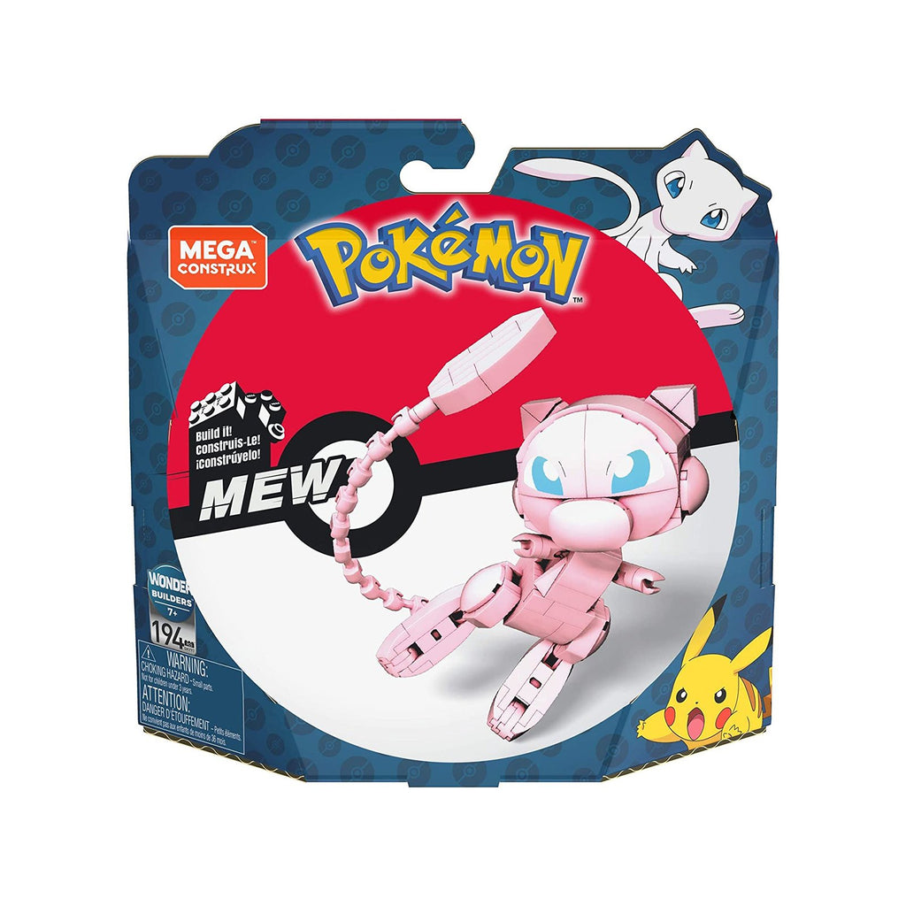 Mega Construx Pokemon Wonder Builders Mew Building Set