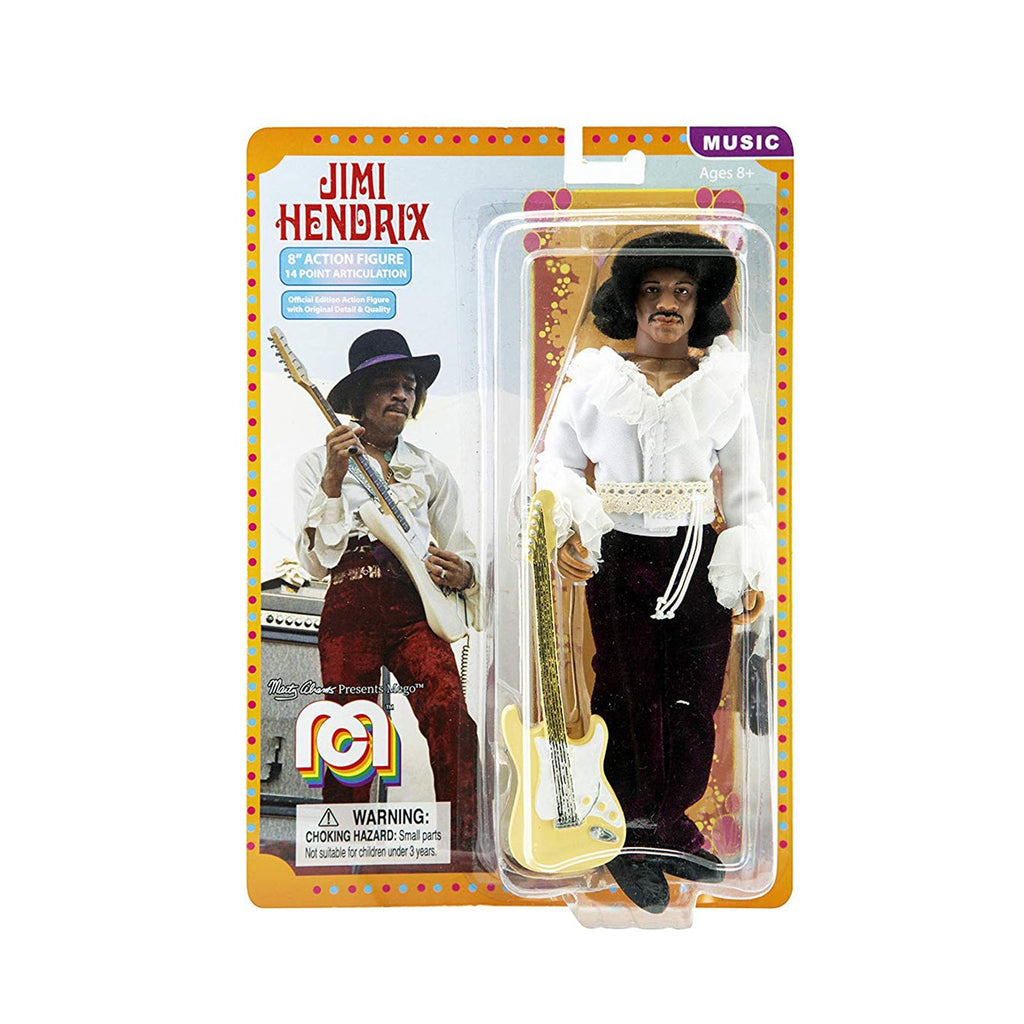 Mego Jimi Hendrix Miami 8 Inch Action Figure
