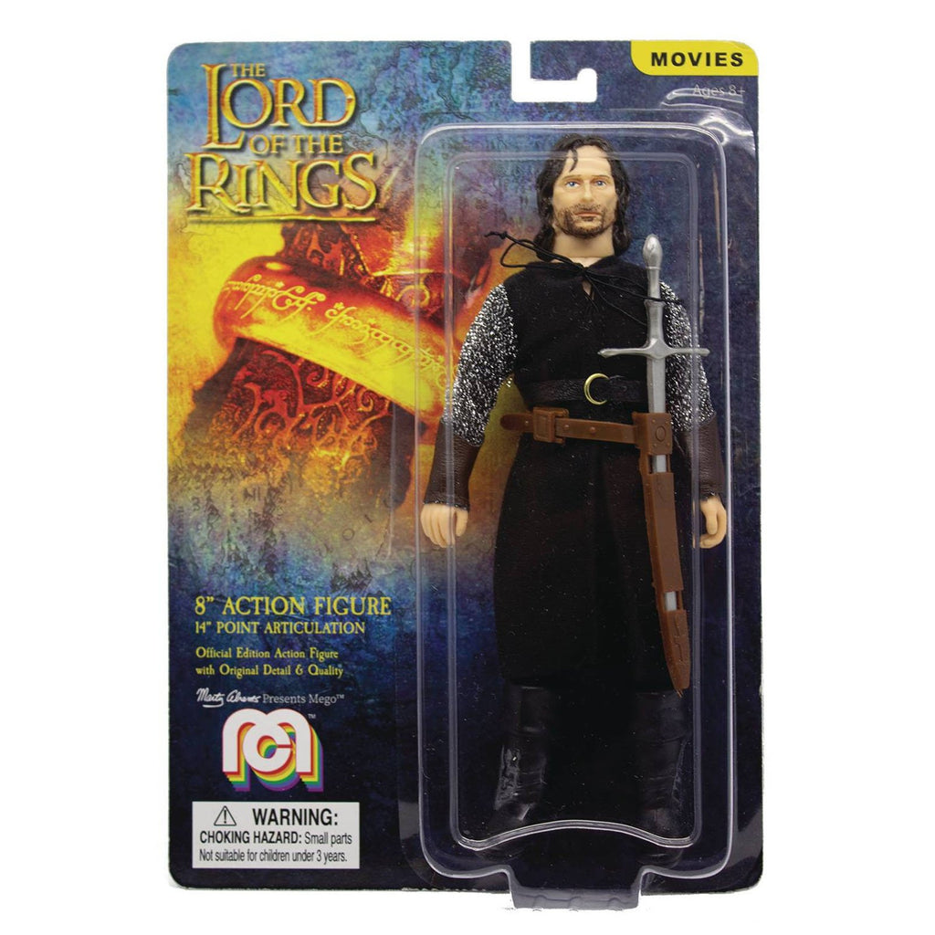 Mego Movies Lord Of The Rings Aragorn 8 Inch Action Figure