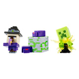 Minecraft 6 End Stone Witch Creeper Endermites Mini Figures 3 Pack - Radar Toys