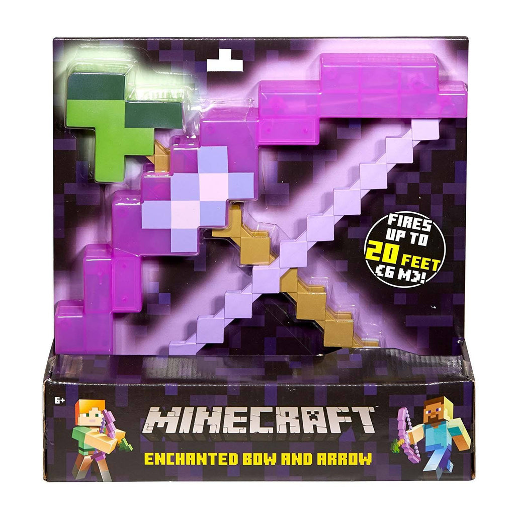 Minecraft Enchanted Bow And Arrow
