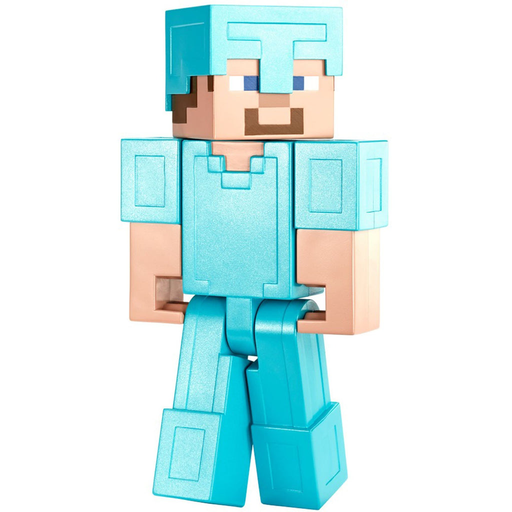 Minecraft Steve In Diamond Armor 8 Inch Figure