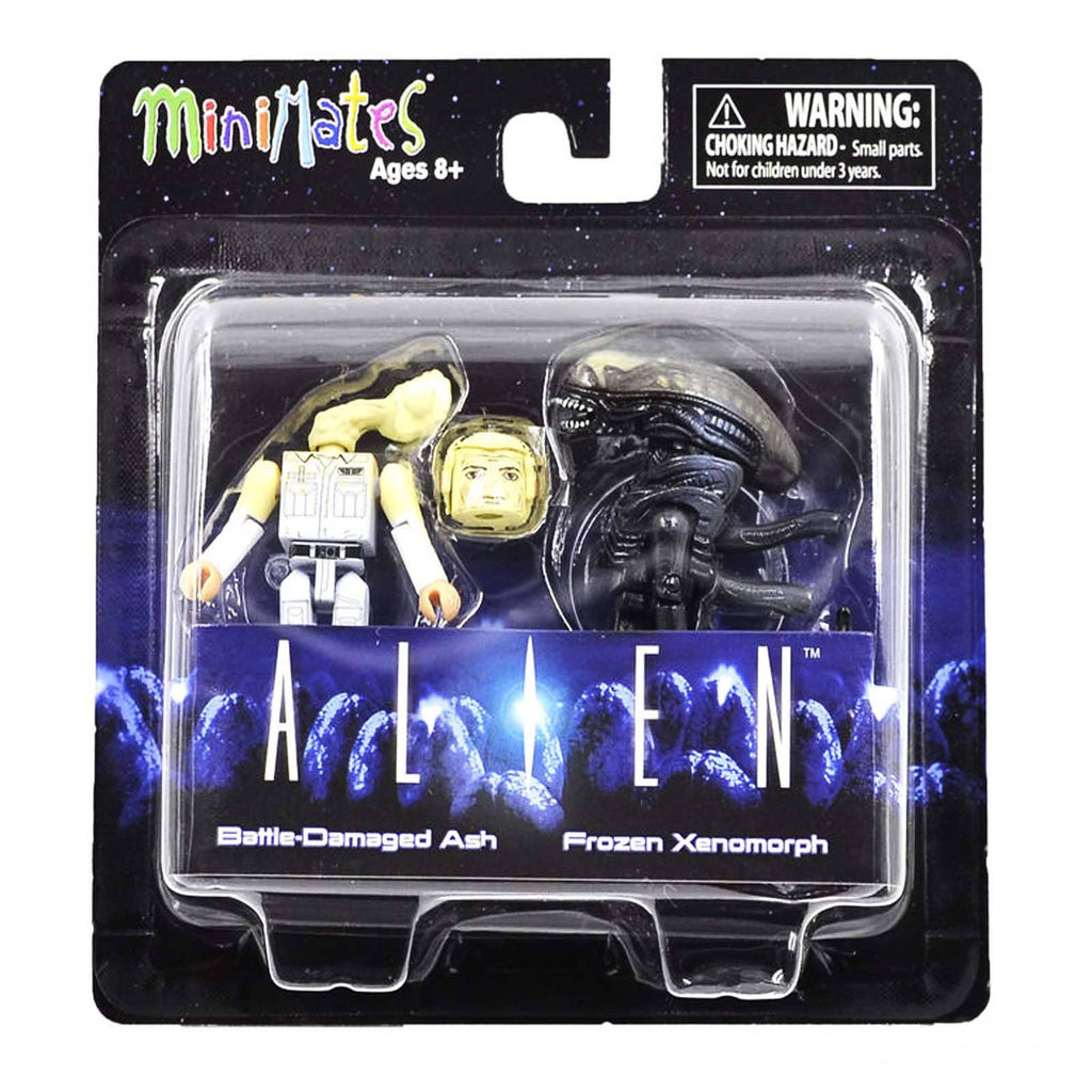 Minimates Alien Series 3 Battle-Damaged Ash And Frozen Xenomorph Figure Set