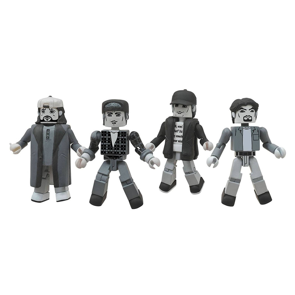 Minimates Clerks 20th Anniversary Black And White Box Set - Radar Toys