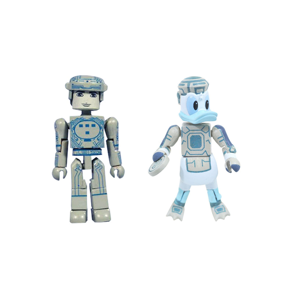 Minimates Disney Kingdom Hearts Donald Duck Tron Figure Set