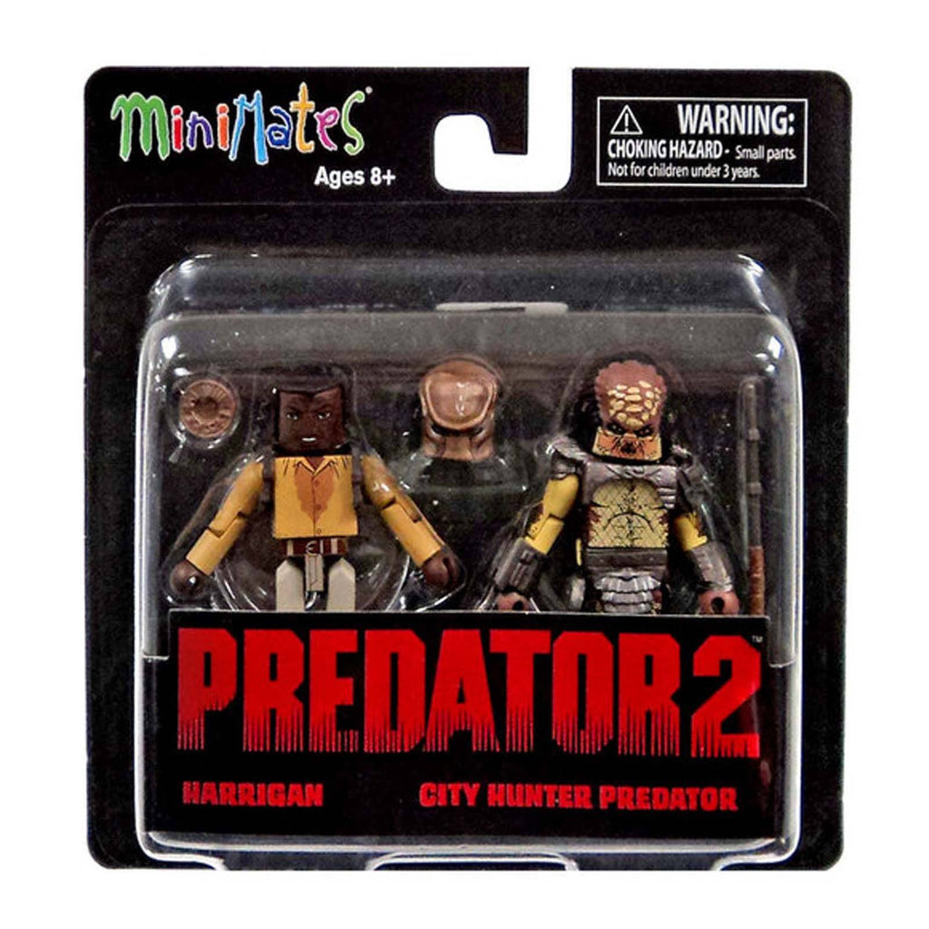 Minimates Predator 2 Series 1 Harrigan And City Hunter Figure Set