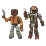 Minimates Predator 2 Series 1 Harrigan And City Hunter Figure Set - Radar Toys