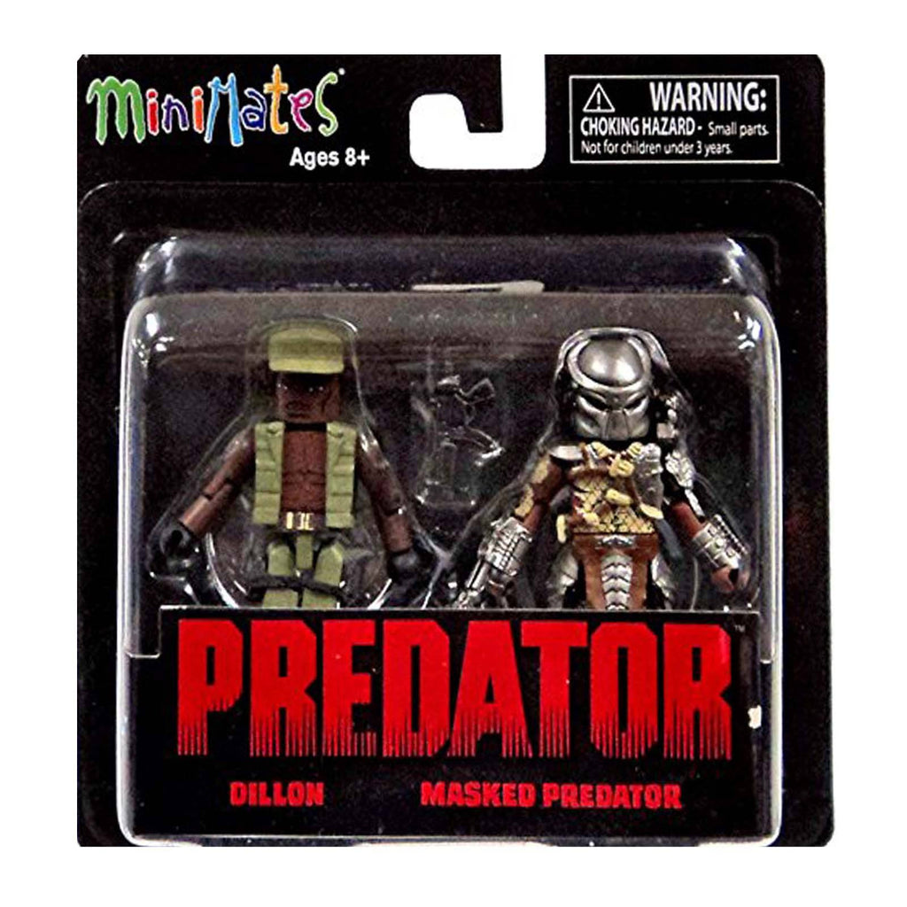 Minimates Predator Series 1 Dillon And Masked Predator Figure Set