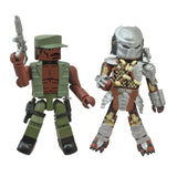 Minimates Predator Series 1 Dillon And Masked Predator Figure Set - Radar Toys