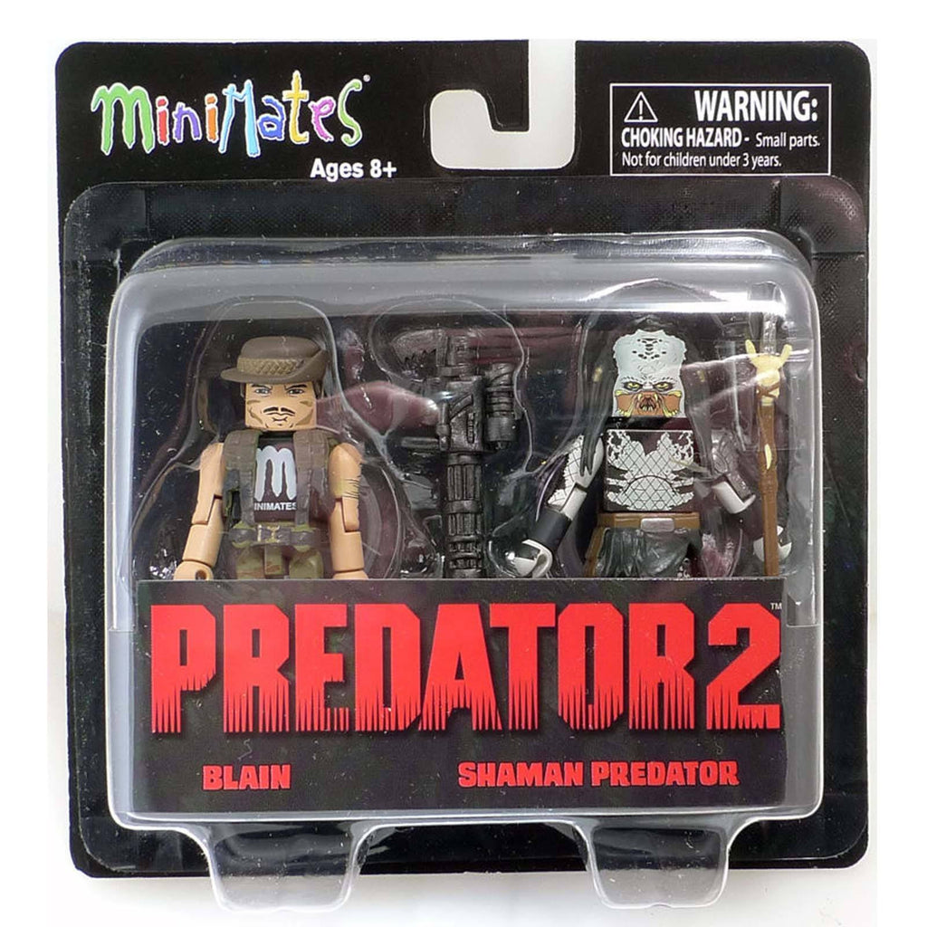 Minimates Predator Series 2 Blain Shaman Predator Figure Set