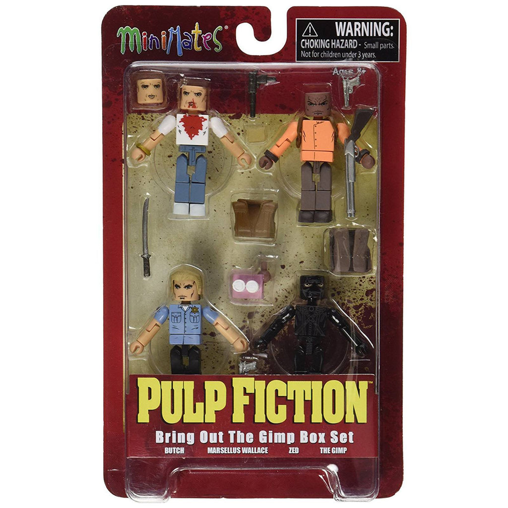 Minimates Pulp Fiction Bring Out The Gimp Figure Set - Radar Toys