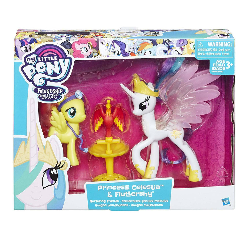 My Little Pony Nurturing Friends Princess Celestia And Fluttershy Set